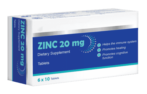 Zinc 20 MG Tablets