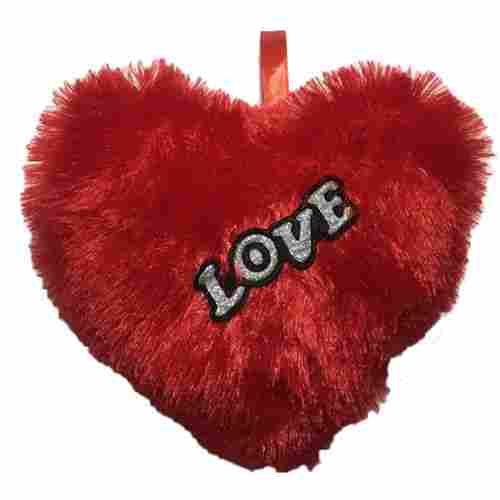 8 Inch Heart Shaped Stuffed Pillow
