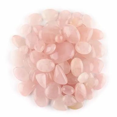 Natural Rose Quartz Stone Gemstone Cabochons Grade: Aaa