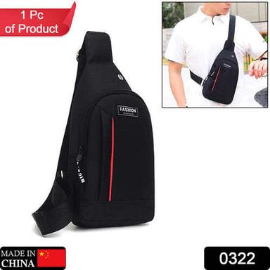 0322  Black Waterproof Anti Theft Crossbody Fanny Pack Waist Bag Weight: Product Weight (Gm) :- 117 Gsm (Gm/2)