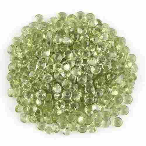 Natural Green Mixed Peridot Gemstone Brilliant Cut Stone