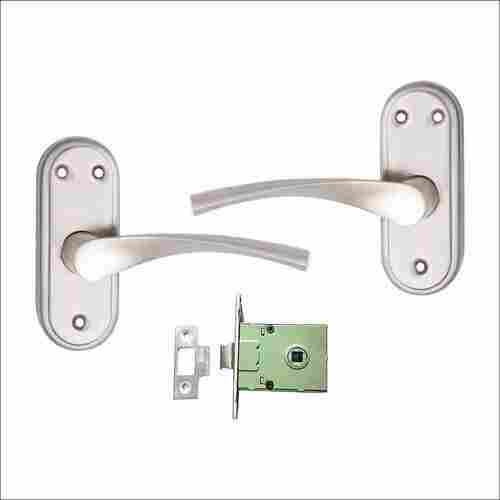 Stainless Steel Bathroom Mortice Handle Silver Satin Finish 5 Inches Innova-Baby Latch