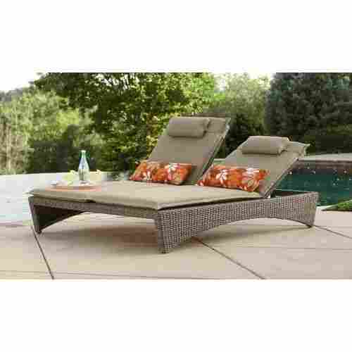 Synthetic Wicker Pool Lounger