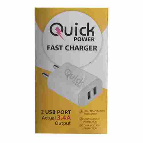 2 USB Port Fast Charger