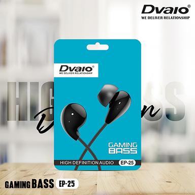 Dvaio Ep- 25 Wired In The Ear Headphone (With Mic Yes Assorted) Body Material: Abs