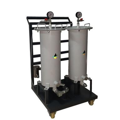 Semi-Automatic Portable Oil Filtration Machine - Dual Filter
