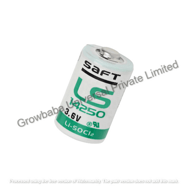 Saft Ls14250 3.6Volt Size: 1/2Aa Li-Socl2 Battery Weight: 9Gm Grams (G)