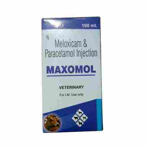 100 ML Meloxicam And Paracetamol Veterinary Injection
