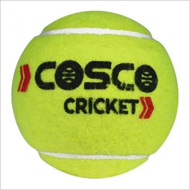 Yellow Cosco Cricket Tennis Ball