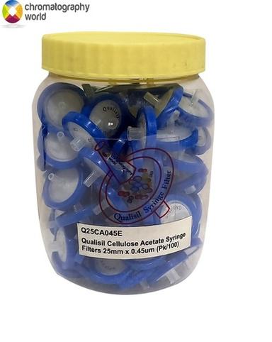 Blue Cellulose Acetate Syringe Filters (Q25Ca045E)