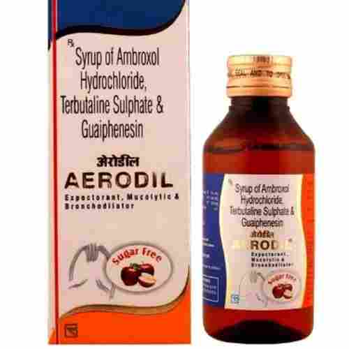 Ambroxol Hydrochloride Terbutaline Sulphate And Guaifenesin Cough Syrup
