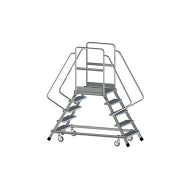 Aluminium Double Sided Access Mobile Work Platforms Ladders