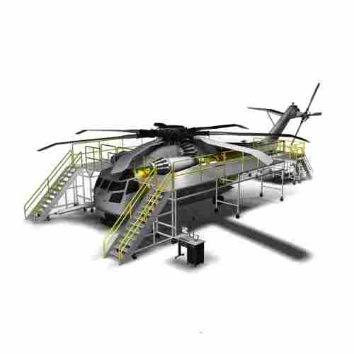 Industrial Helicopter Maintenance Platform
