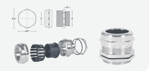 IP68 Metric Cable Glands