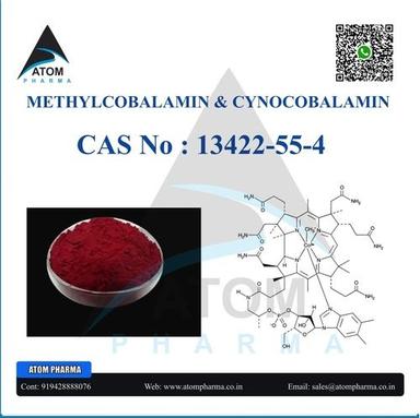 Methylcobalamin Powder Api Cas No: 13422-55-4