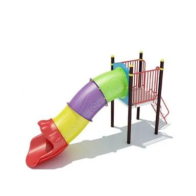 Frp & Metal Playground Tube Slide