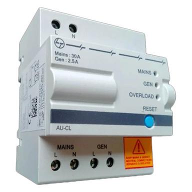 White Single Phase Changeover Switch