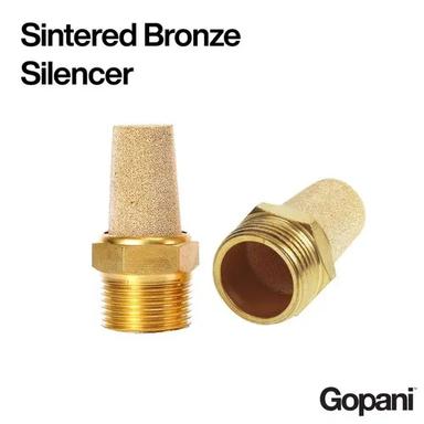 Sintered Bronze Silencer Application: Industrial