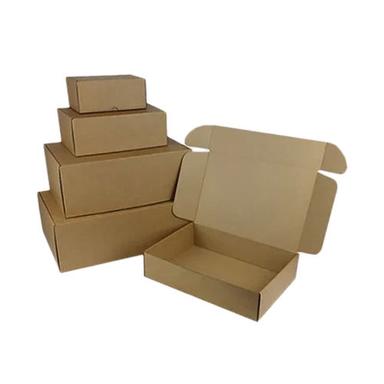 Laminated Material 3 Ply Brown Corrugate Packaging Box