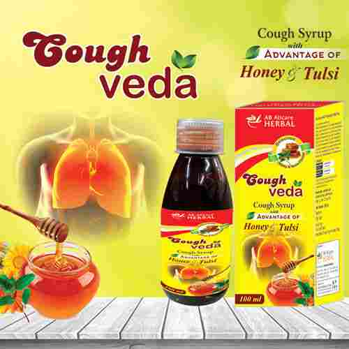 100Ml Honey And Tulsi Cough Veda Syrup
