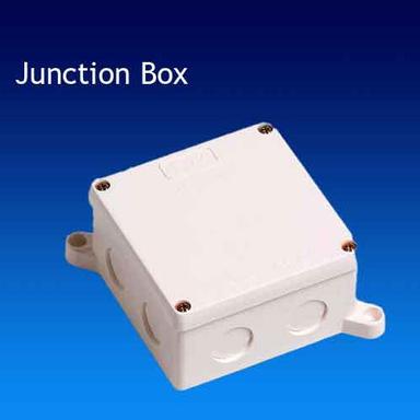 White Electric Junction Box