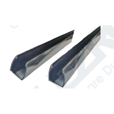 Aluminum U Channel Profile (11 Ft.) Length Application: Glass Fixing