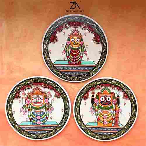 Set of 3 Lord Jagannath Lord Balabhadra Devi Subhadra