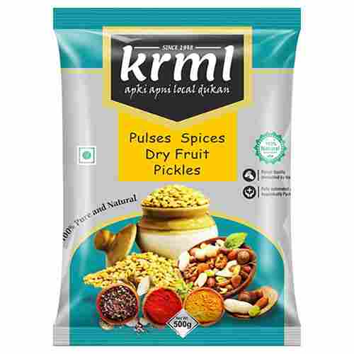 Pulses Spices Dry Fruit Pickles Printed Pouch