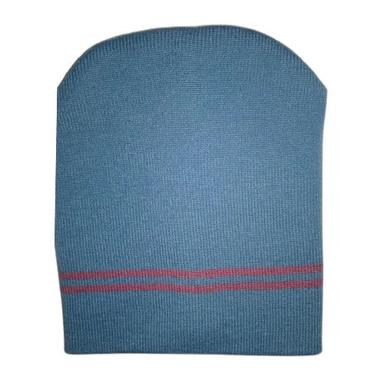 Blue School Woolen Winter Cap