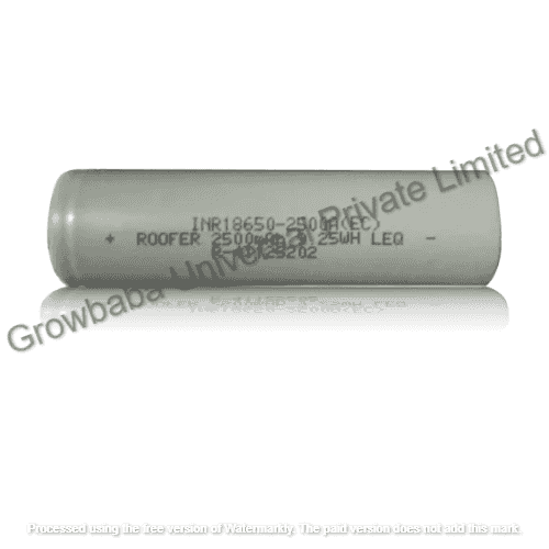 Roofer INR18650 (3C) 3.7Volt 2500mah Rechargeable Li-ion Battery
