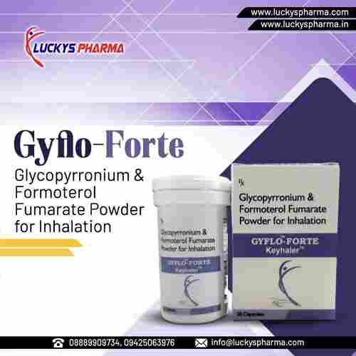 Glycopyrrolate fomoterol Rotacap