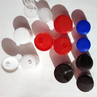 Multicolor Plastic Flip Top Cap