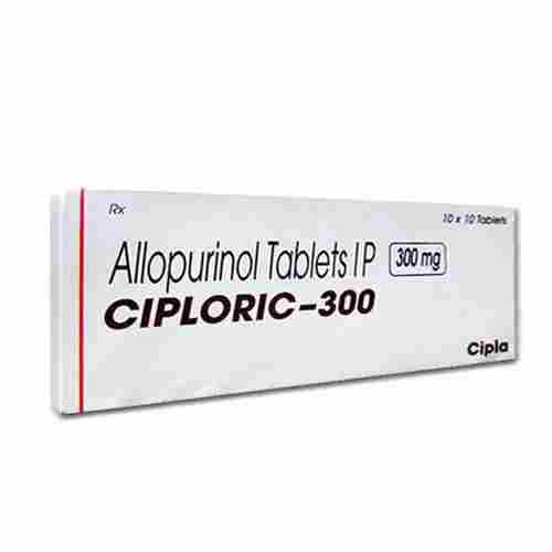 300mg Allopurinol Tablets IP