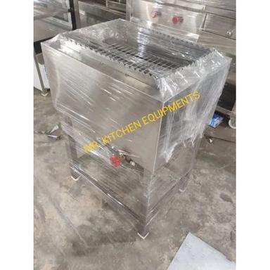 Silver Stainless Steel Barbeque Counter