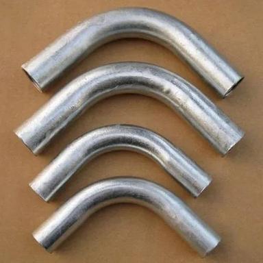 Silver Mild Steel Long Bend