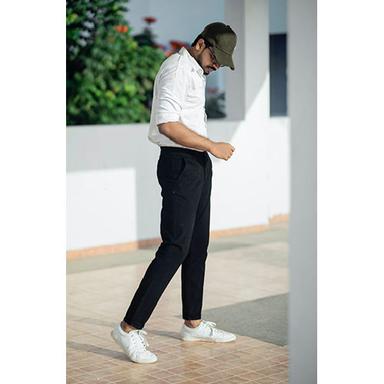 Black Cotton Chinos Age Group: >16 Years