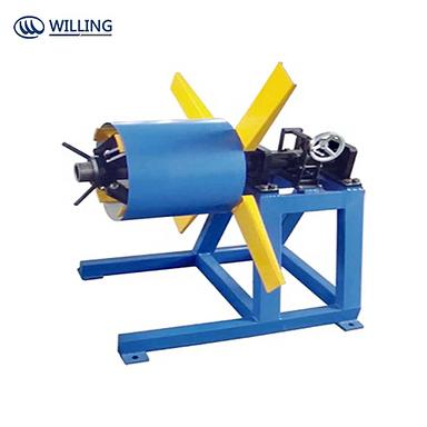 Automatic 5 Tons Simple Steel Rolled Coil Uncoiler Machine