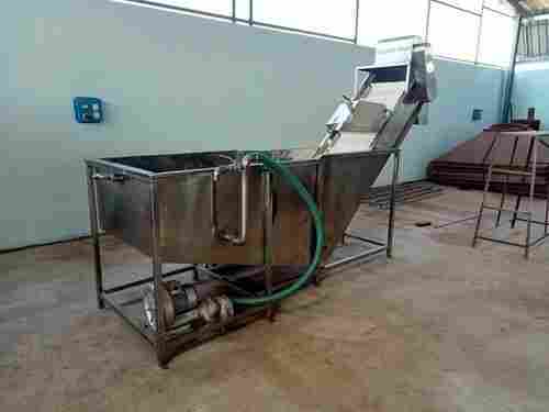 Fruits And Vegetable Continuous Conveyor Washer