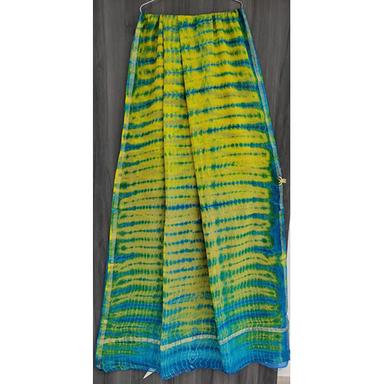 Rainy Tie And Dye Design Rajasthani Hand Block Bagru Printed Saree