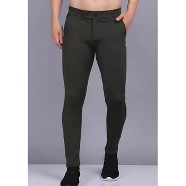 Different Available Mens Fourway Lycra Black Fabric Trouser