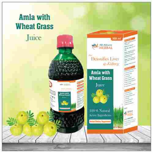 Amla with  Wheat Grass Herbal Juice