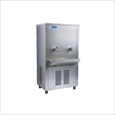 Silver Blue Star Stainless Steel Water Cooler
