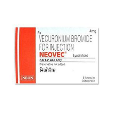 Liquid Vecuronium Bromide Injection 4Mg
