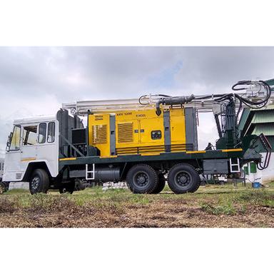 Semi-Automatic Truck Mounted Dth Cum Rotary Drilling Rigs