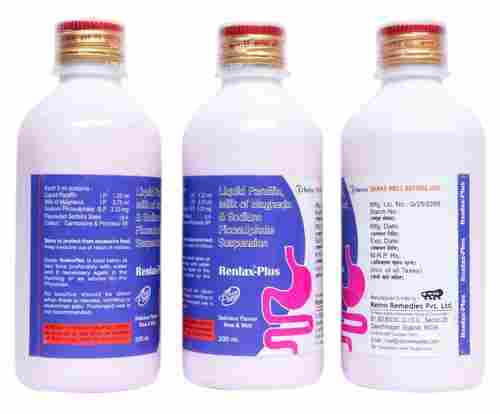 Liquid Paraffin   Milk of Magnesia   Sodium  Picosulphate  Suspension