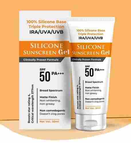 Silicone Sunscreen Gel