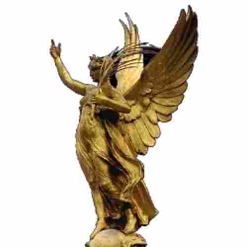 Golden Angel Victoria Statue