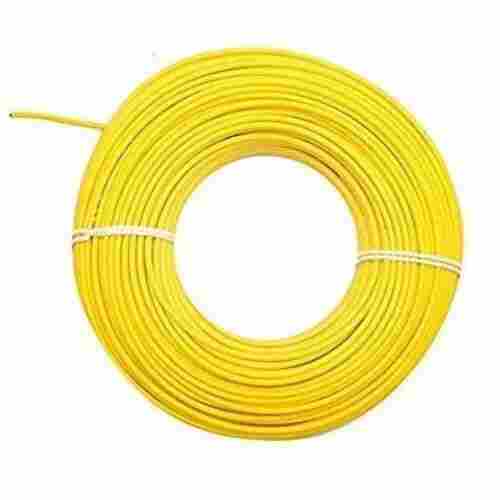 Yellow Single Core PVC Insulated Copper Wire