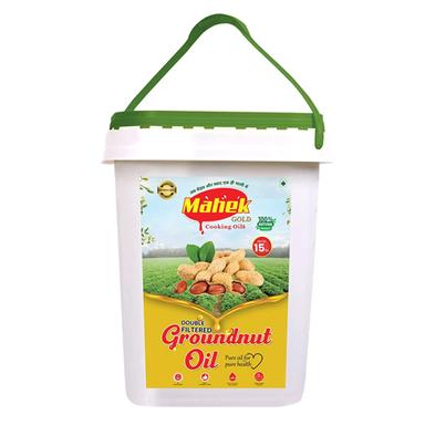 15 Ltr. Double Filtered Groundnut Oil Purity: High