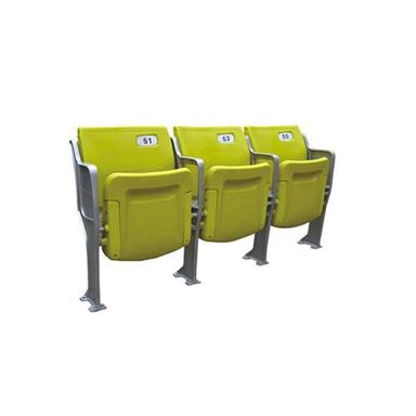 Yellow Stadium Tip Up Chair
